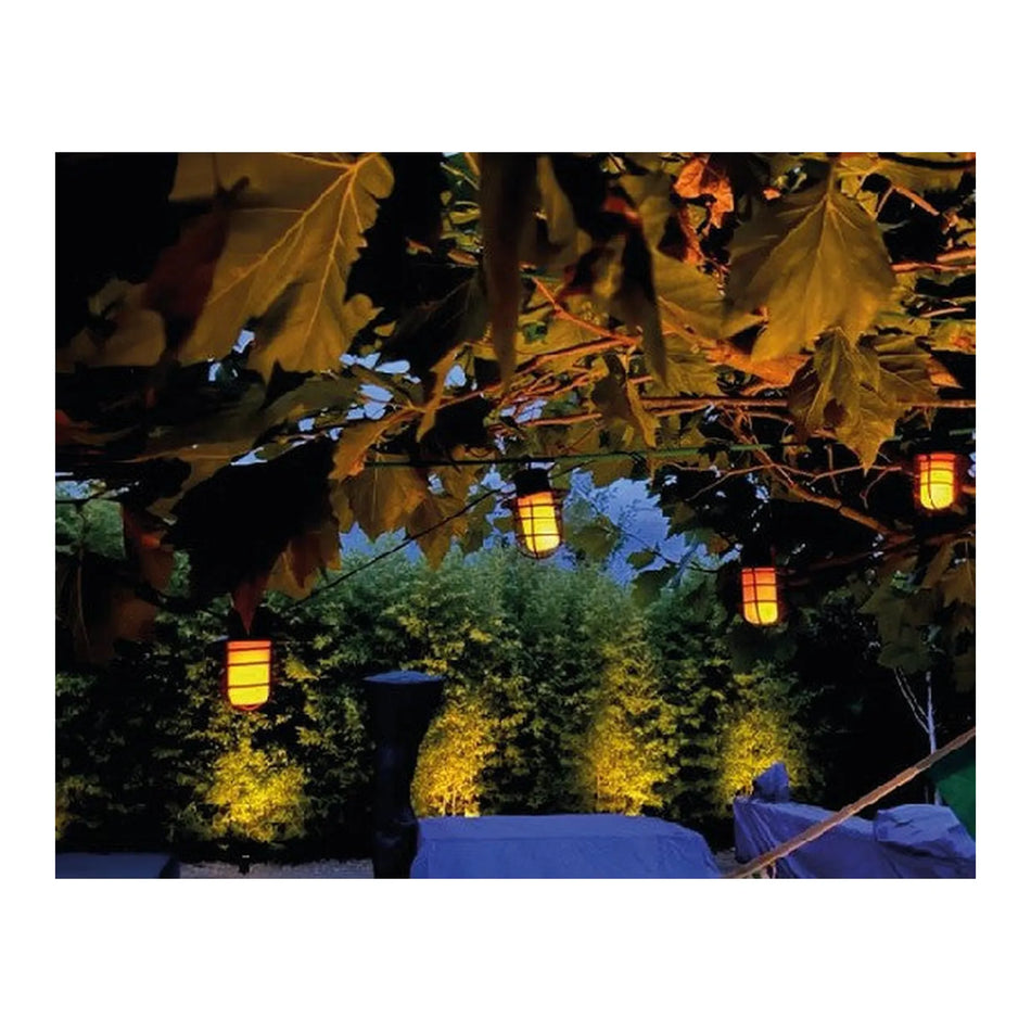 Benson Garden LED lichtsnoer 6 dlg 2 mtr solar flame effect