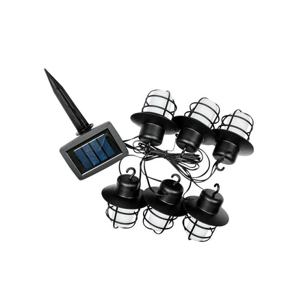 Benson Garden LED lichtsnoer 6 dlg 2 mtr solar flame effect