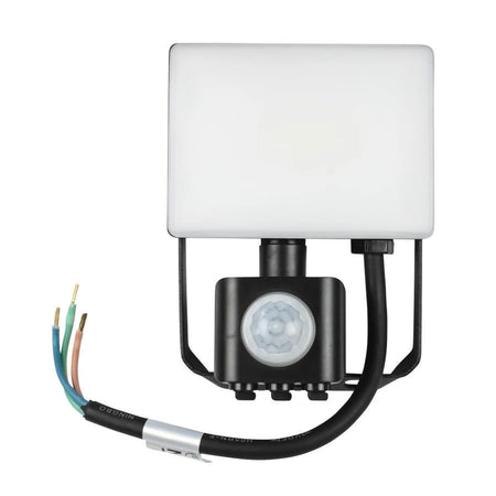 Höfftech LED straler ultra flat 10W IP44 + sensor