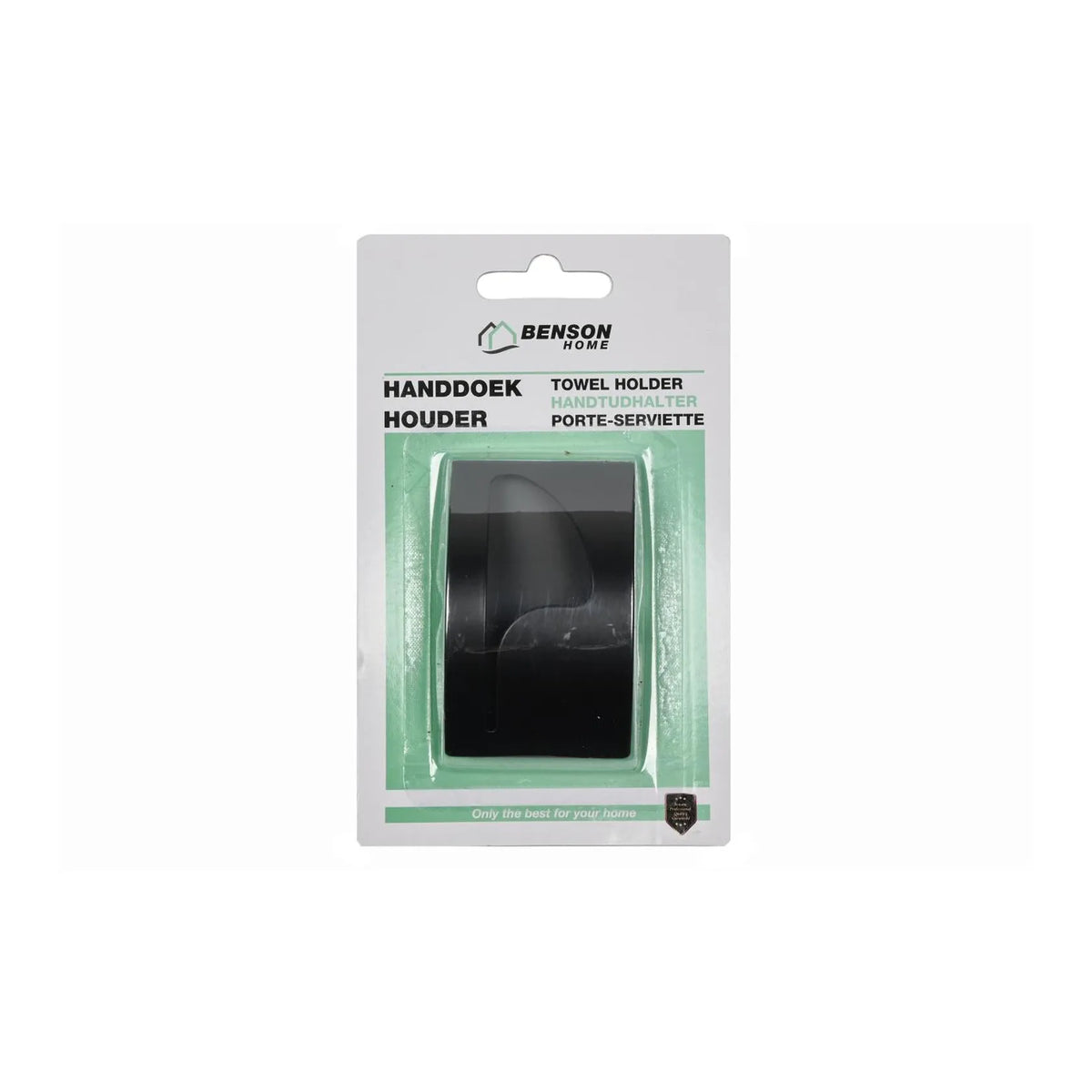Benson Handdoek houder zwart