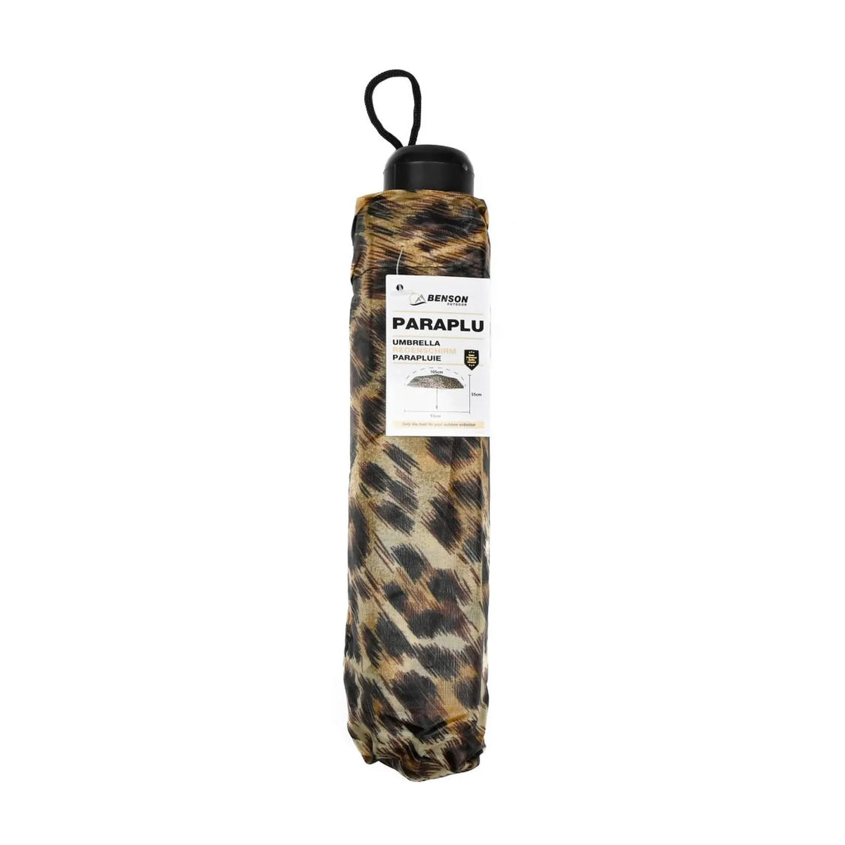 Benson Outdoor Paraplu mini luipaard
