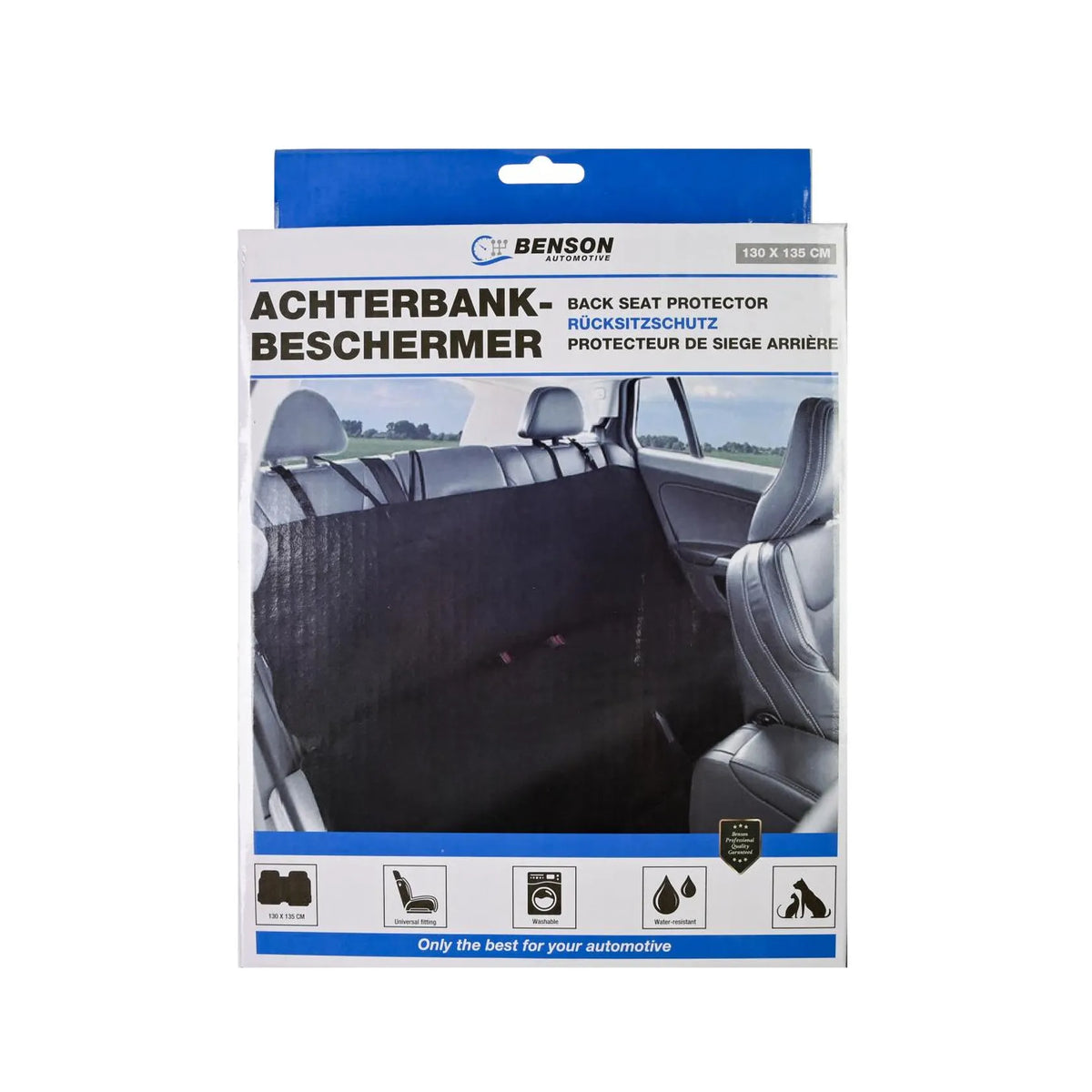 Handelsonderneming Diverza Auto achterbankbeschermer 130 x 135 cm