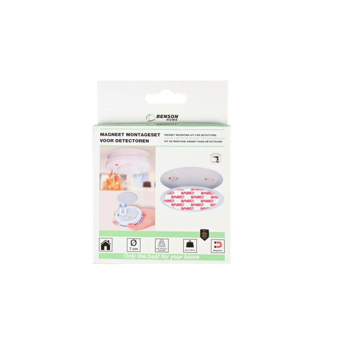 Benson Magneet montageset voor detectoren