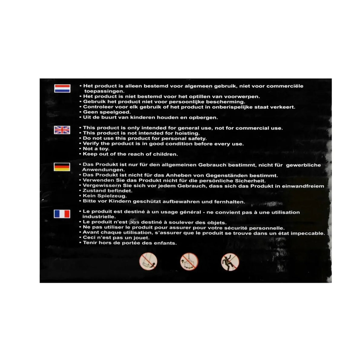 Benson Tools Ketting metaal 4 mm x 3 mtr