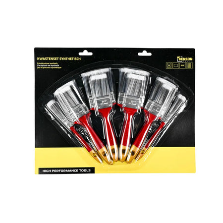 Benson Tools Kwastenset synthetisch 10 dlg plat