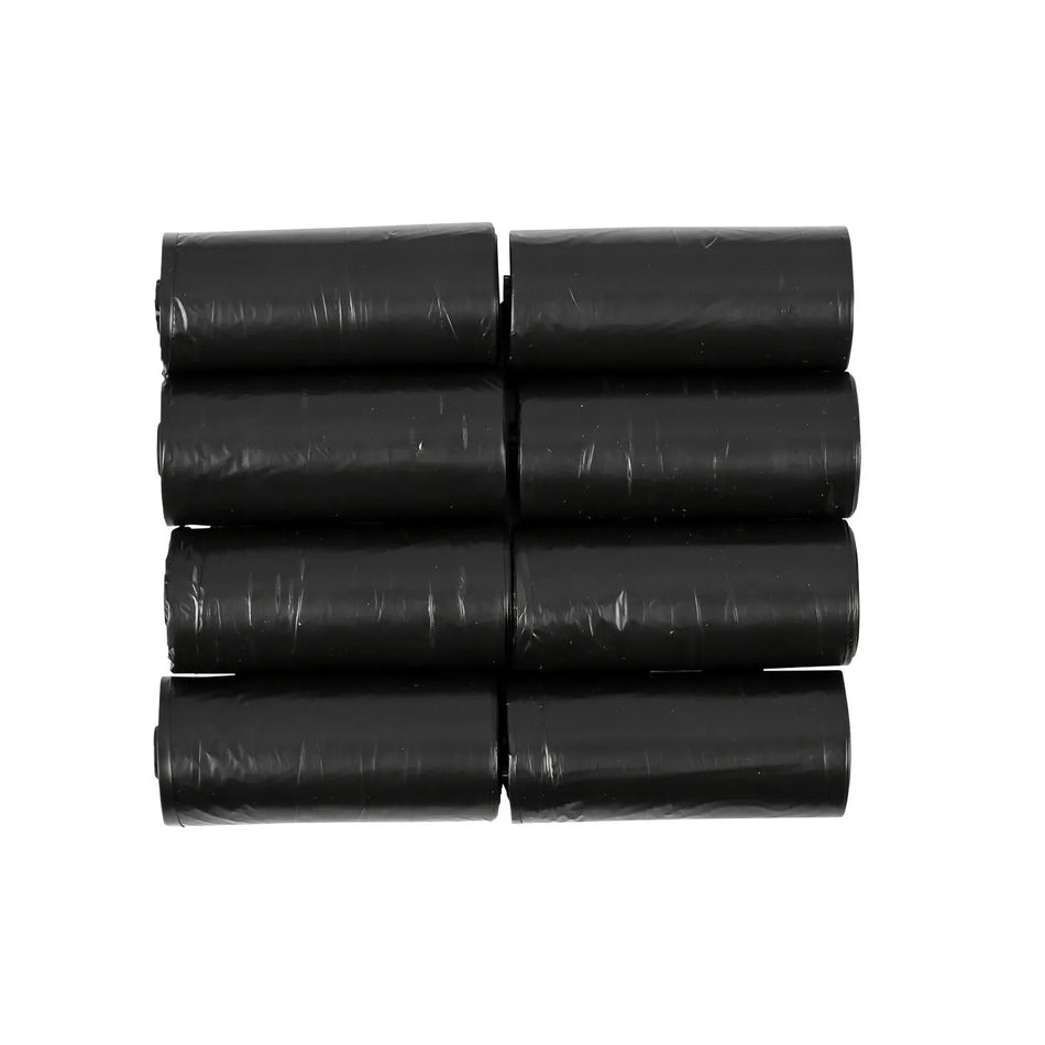 Benson Products Hondenpoepzakjes 8 x 15 dlg zwart