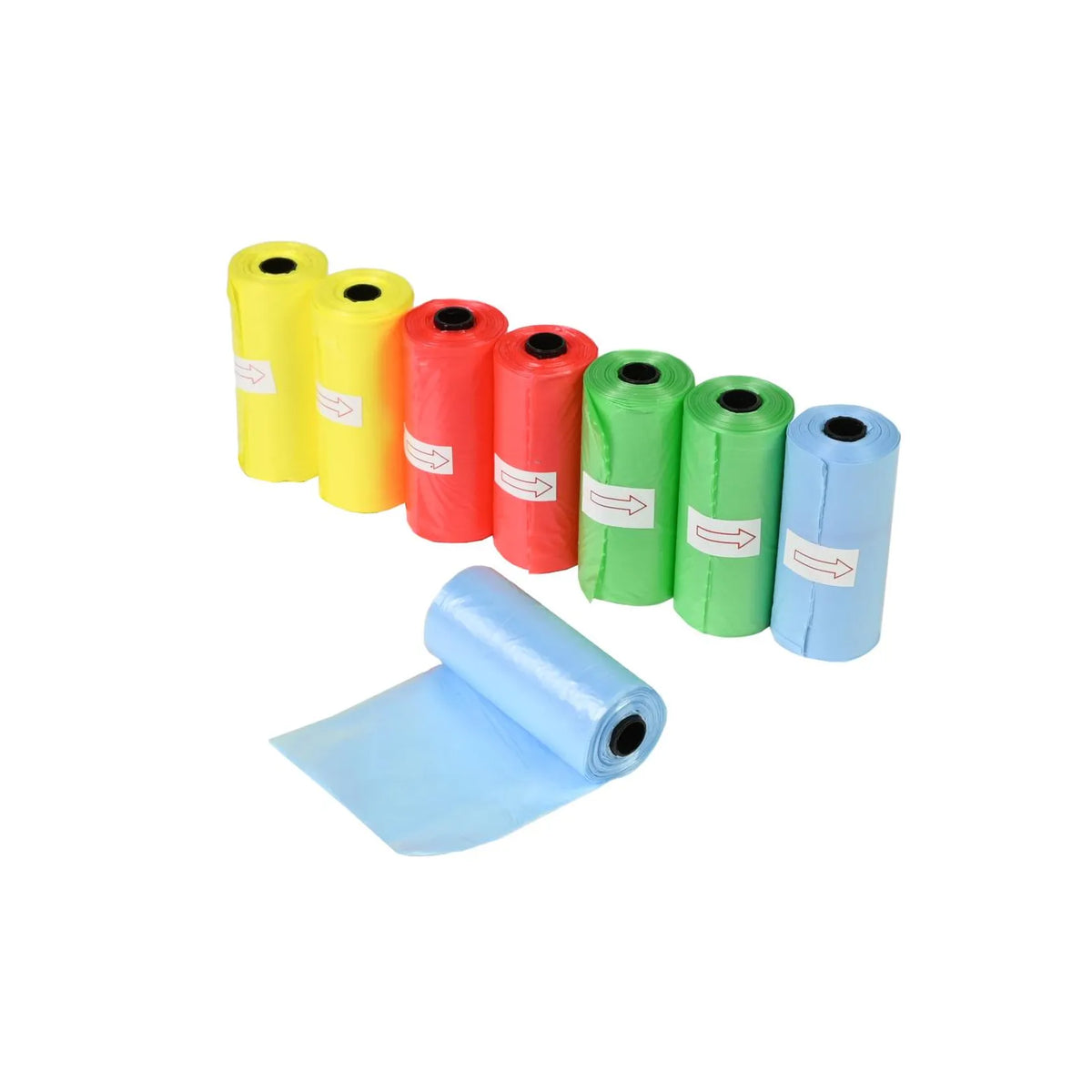 Benson Products Hondenpoepzakjes 8 x 15 dlg kleur