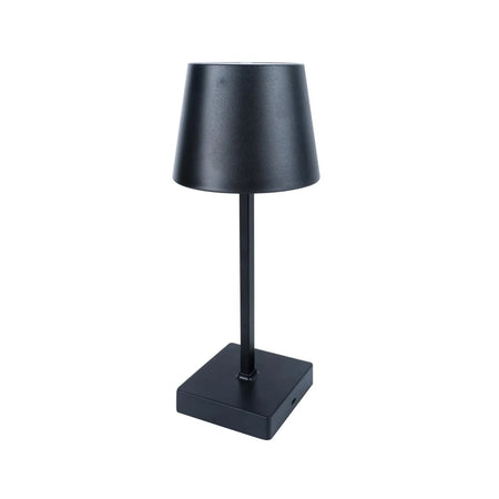Benson Electric LED Tafellamp dimbaar oplaadbaar zwart