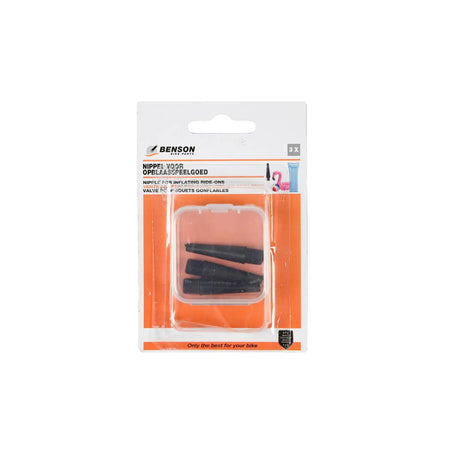 Benson Bike Parts Nippel voor opblaasspeelgoed 3 dlg