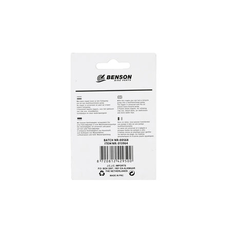 Benson Bike Parts Nippel voor opblaasspeelgoed 3 dlg