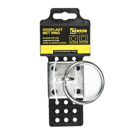 Benson Tools Oogplaat met ring 6 mm