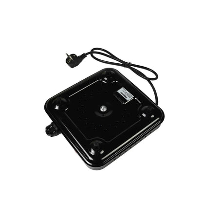 Benson Electric Kookplaat enkel zwart 1000W