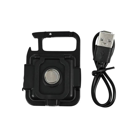 Höfftech Sleutelhanger zaklamp COB oplaadbaar