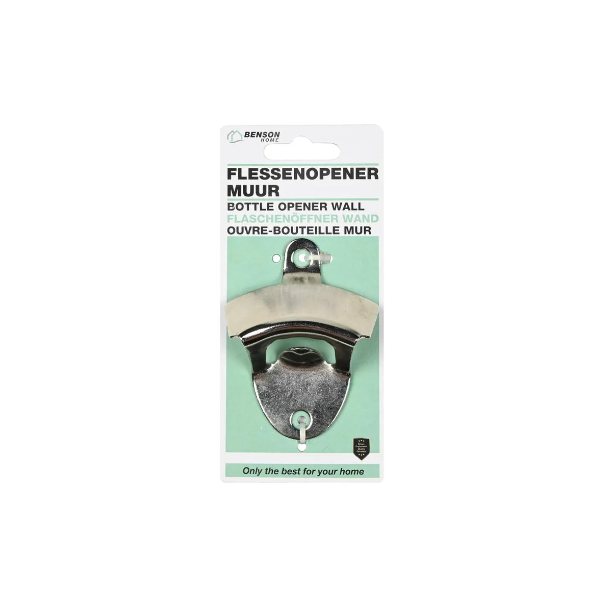 Benson Flessenopener muur