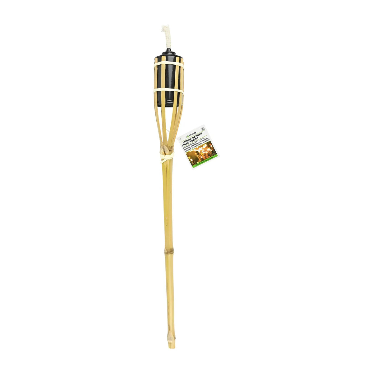 Benson Garden Tuinlamp fakkel bamboe 60 cm