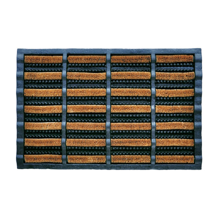 Handelsonderneming Diverza Borstelmat kokos + rubber 40 x 60 cm