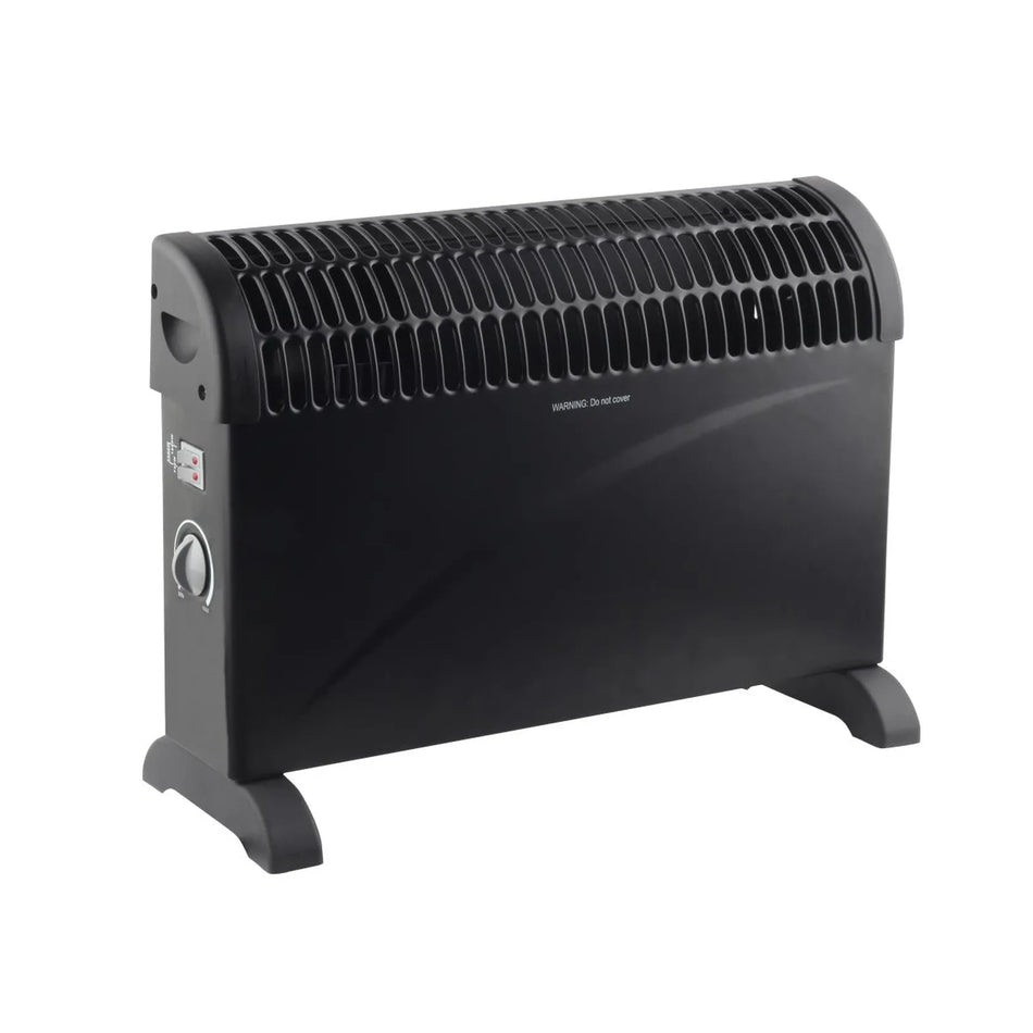 Benson Electric Convector heater 750/1250/2000W middel zwart