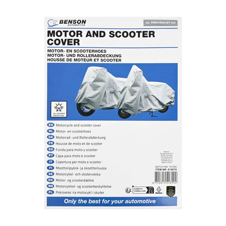 Benson Automotive Motor- en scooterhoes
