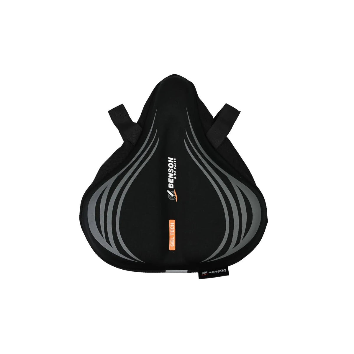Benson Bike Parts Zadeldek gel tech reflectie