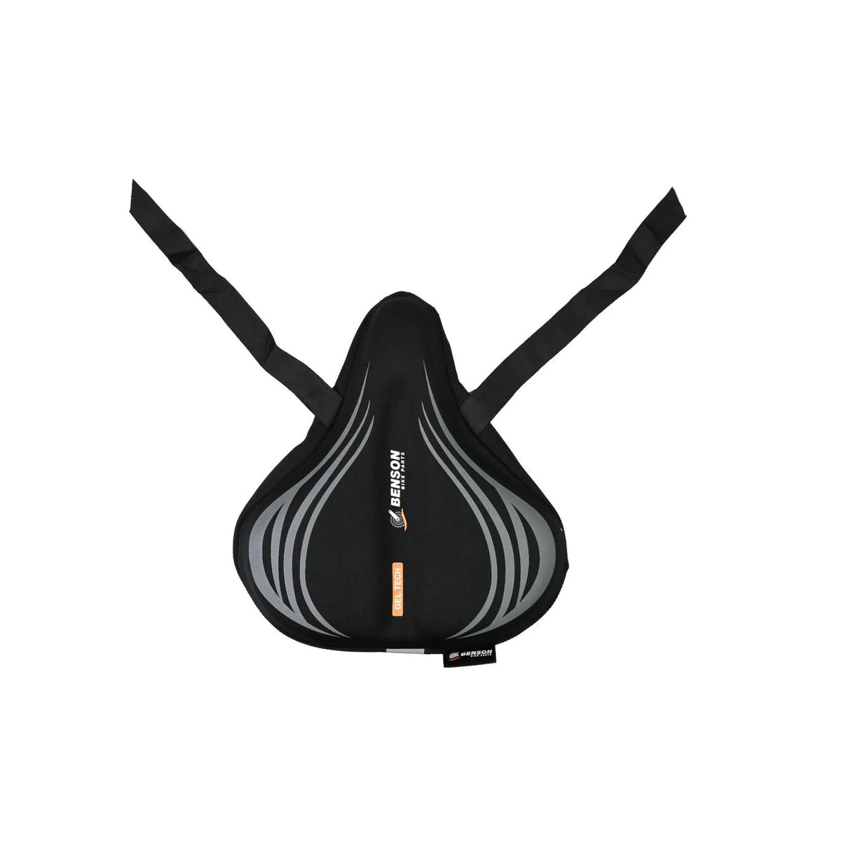 Benson Bike Parts Zadeldek gel tech reflectie
