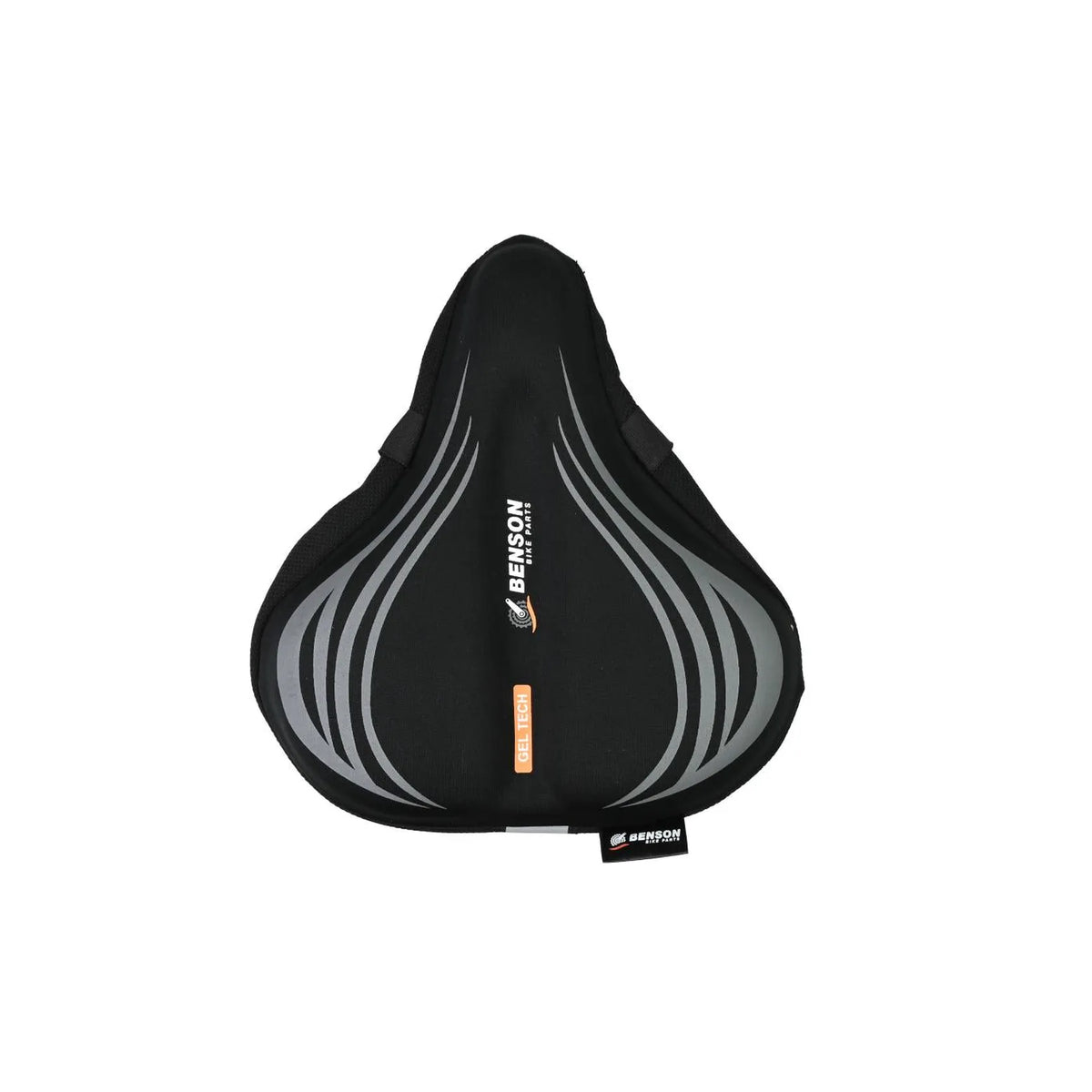 Benson Bike Parts Zadeldek gel tech reflectie