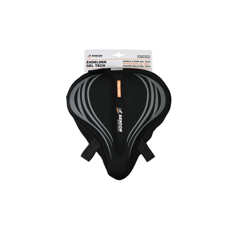Benson Bike Parts Zadeldek gel tech reflectie