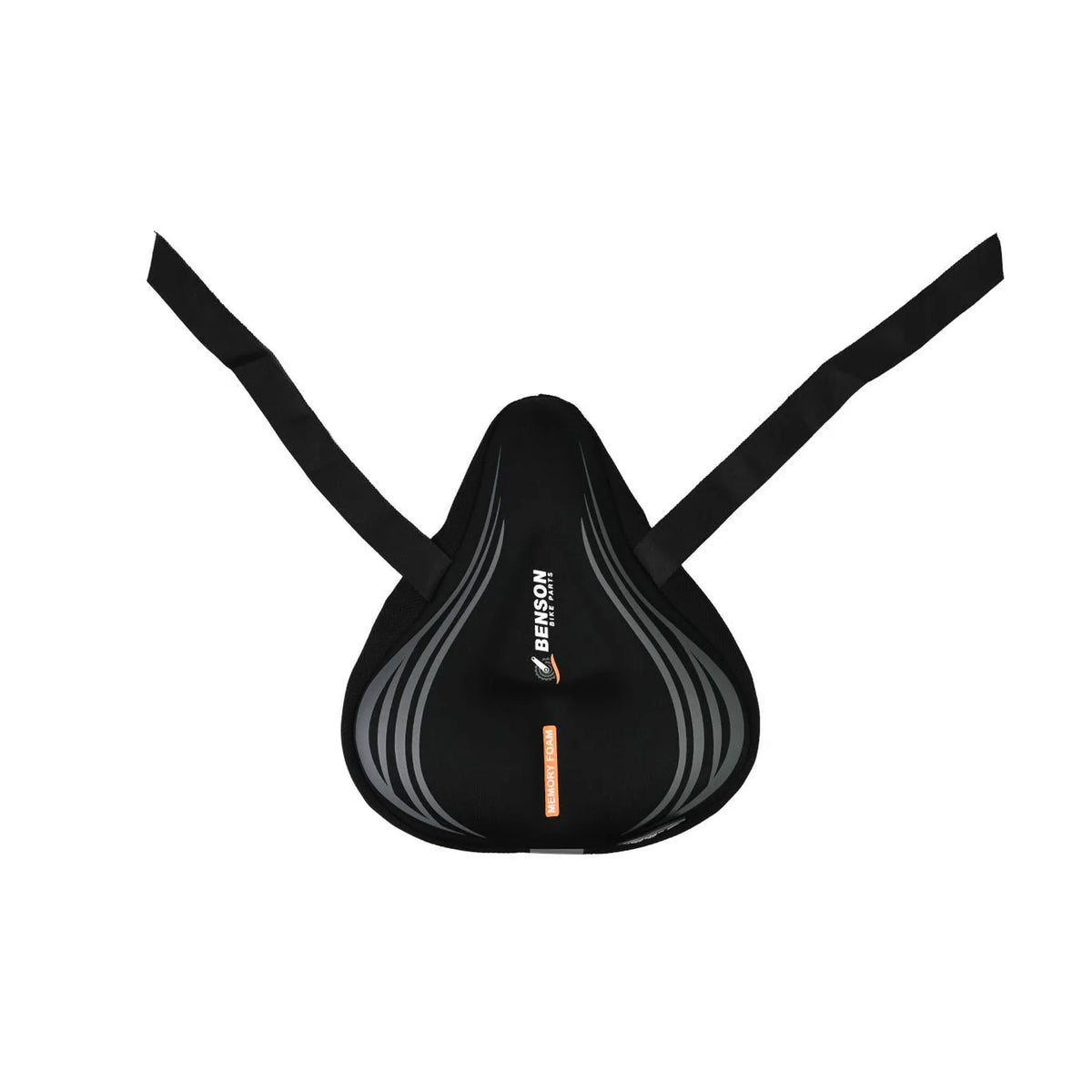 Benson Bike Parts Zadeldek memory foam reflectie
