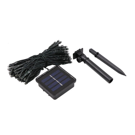 Benson Garden Deco lichtsnoer solar wit 100 LED 12 mtr IP44