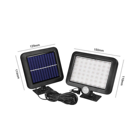 Höfftech LED straler solar + sensor
