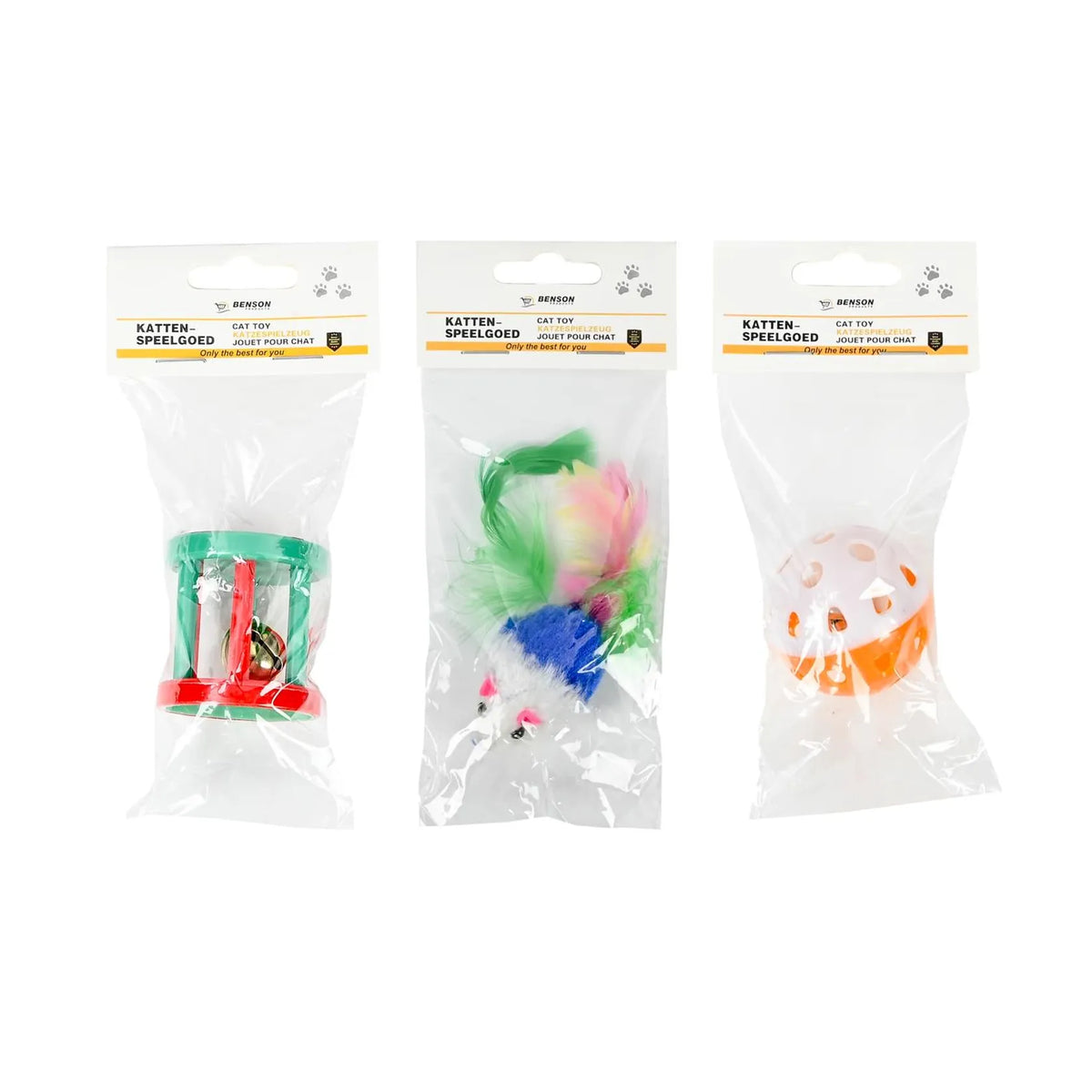 Benson Products Kattenspeelgoed mix