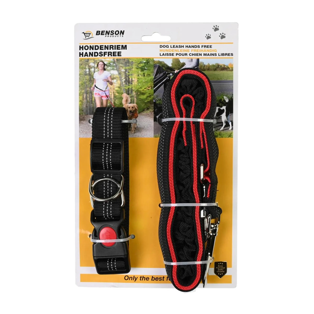 Benson Pet Hondenriem handsfree