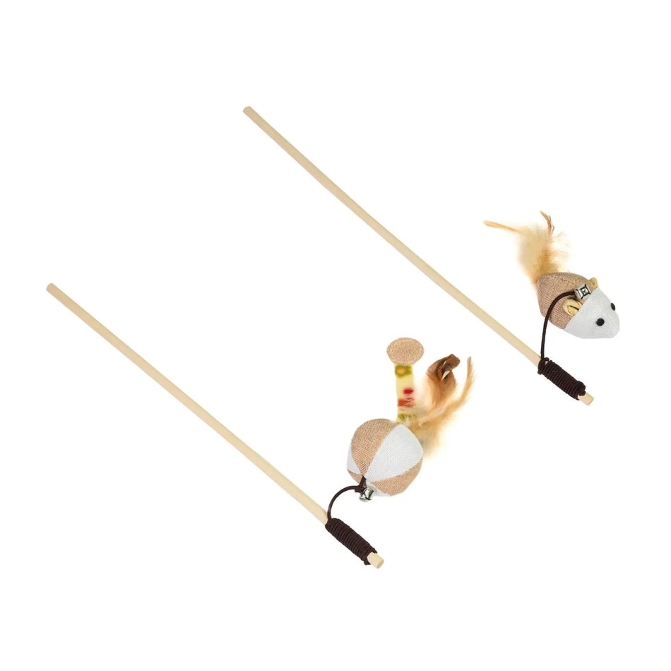 Benson Products Kattenspeelgoed hengel mix