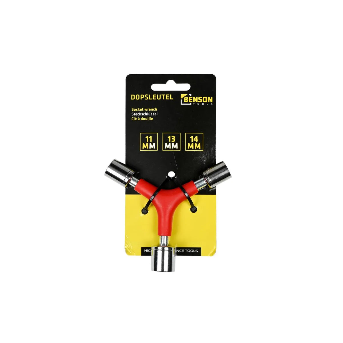 Benson Tools Dopsleutel 3 weg 8/9/10 mm