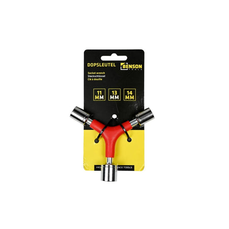 Benson Tools Dopsleutel 3 weg 8/9/10 mm