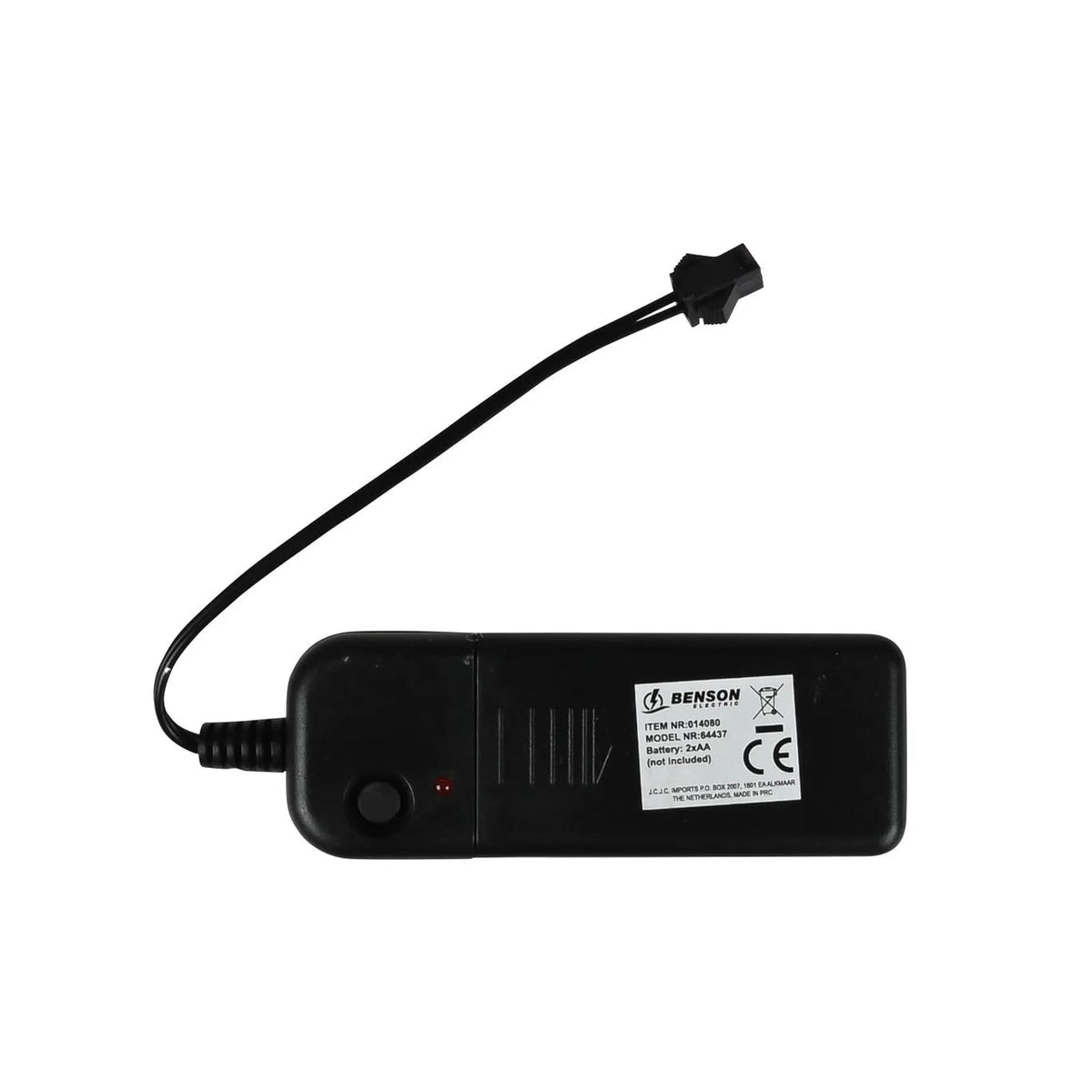 Benson Electric Neon licht draad flexibel rood 3 mtr