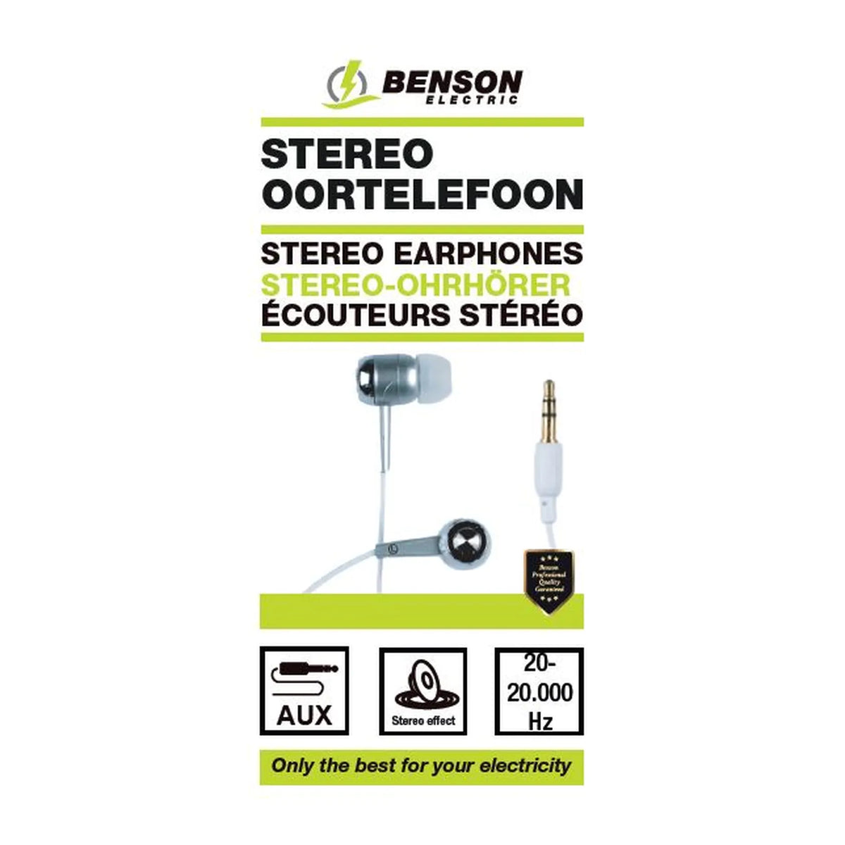 Benson Electric Oortelefoon stereo