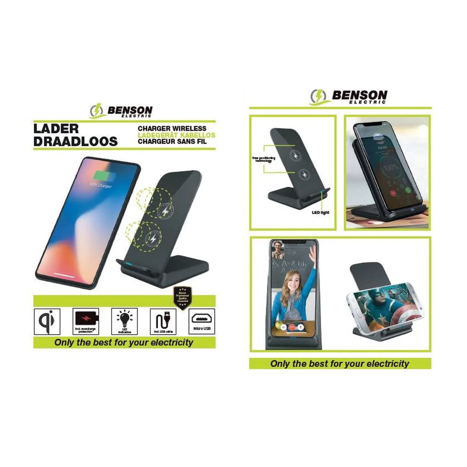 Benson Electric Lader draadloos
