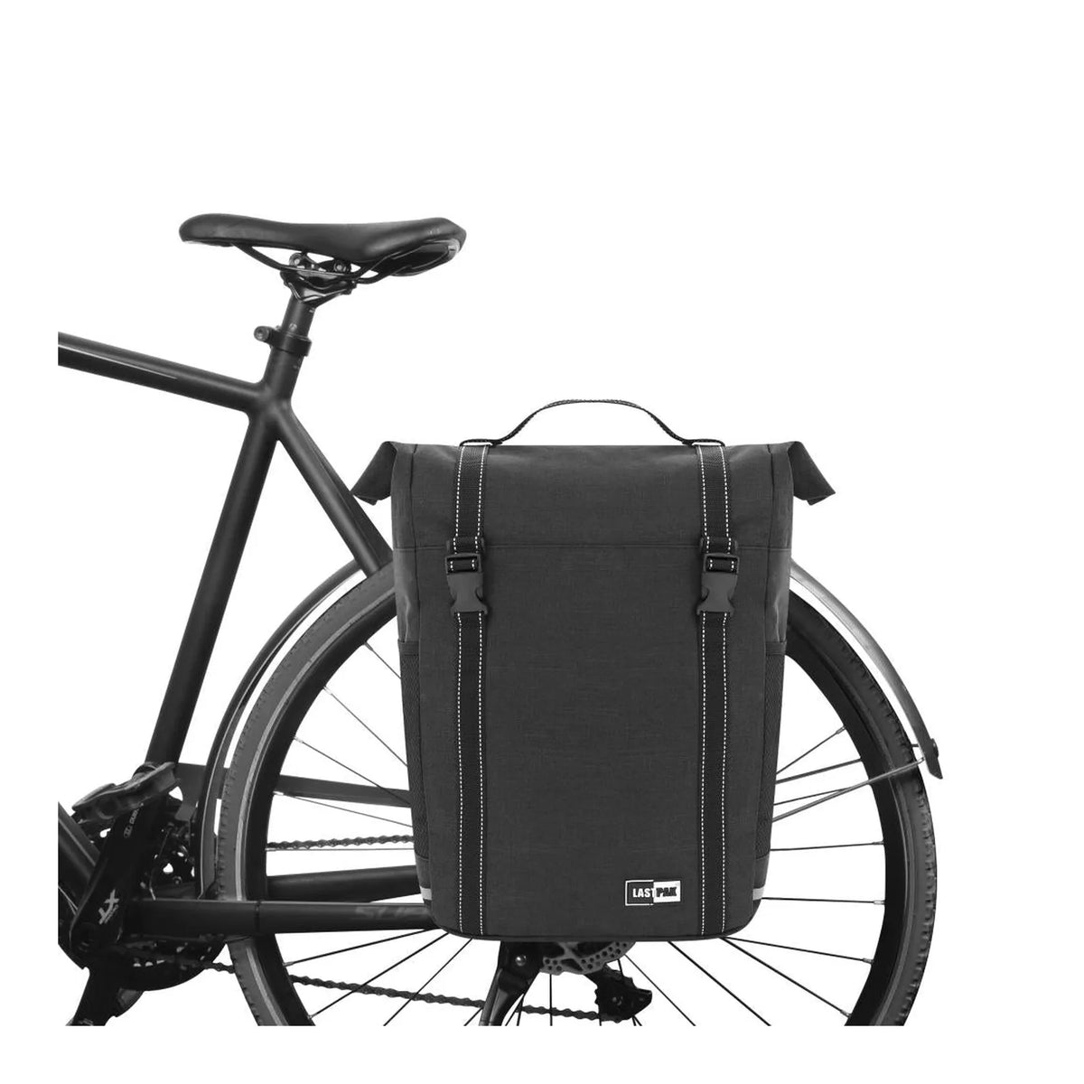 Lastpak Fietstas enkel 15 ltr zwart
