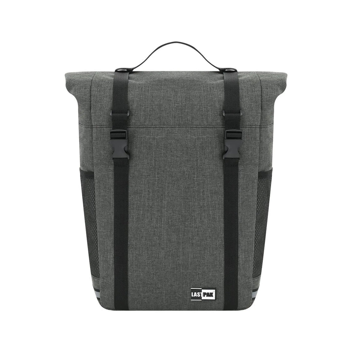Lastpak Fietstas enkel 15 ltr donkergrijs