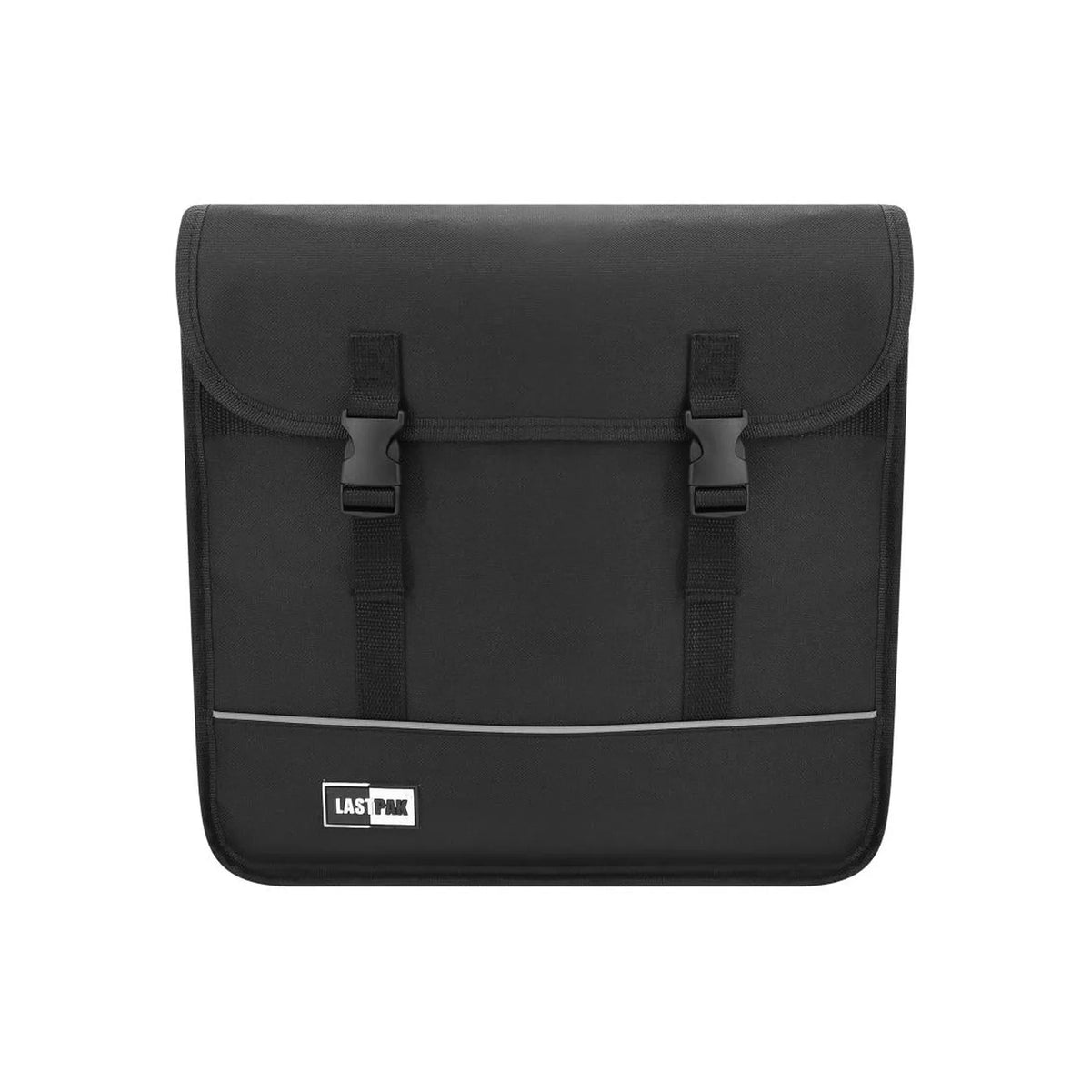 Lastpak Fietstas dubbel 35 ltr canvas zwart
