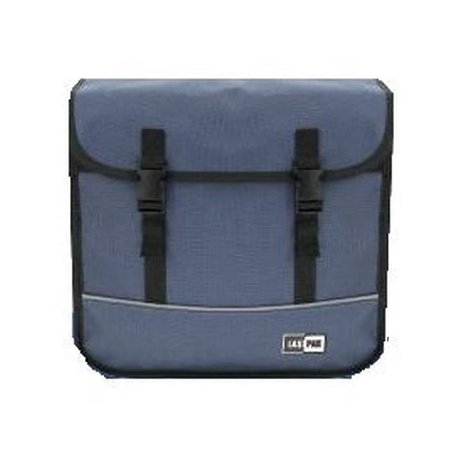 Lastpak Fietstas dubbel 35 ltr canvas blauw