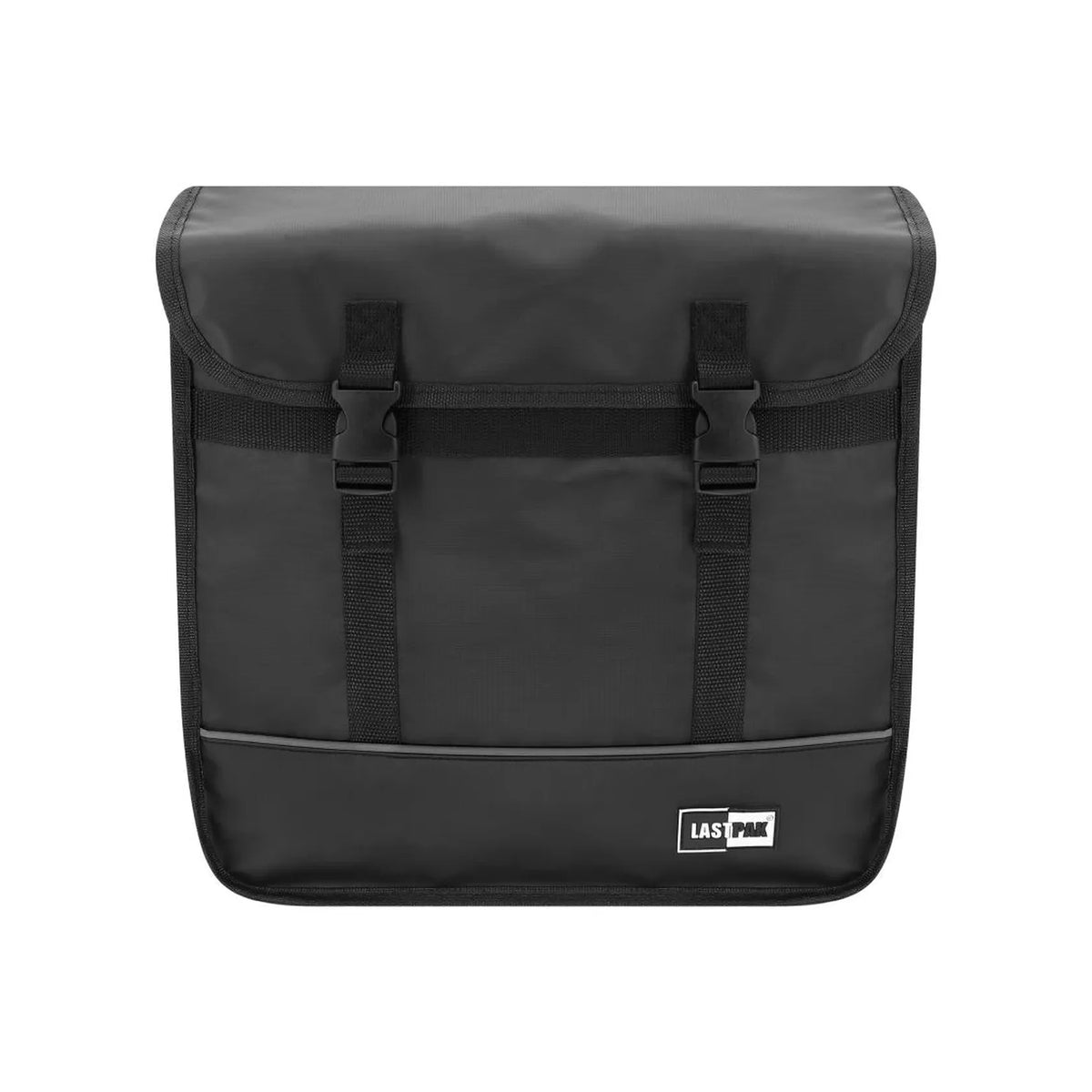 Lastpak Fietstas dubbel 35 ltr bisonyl mat zwart