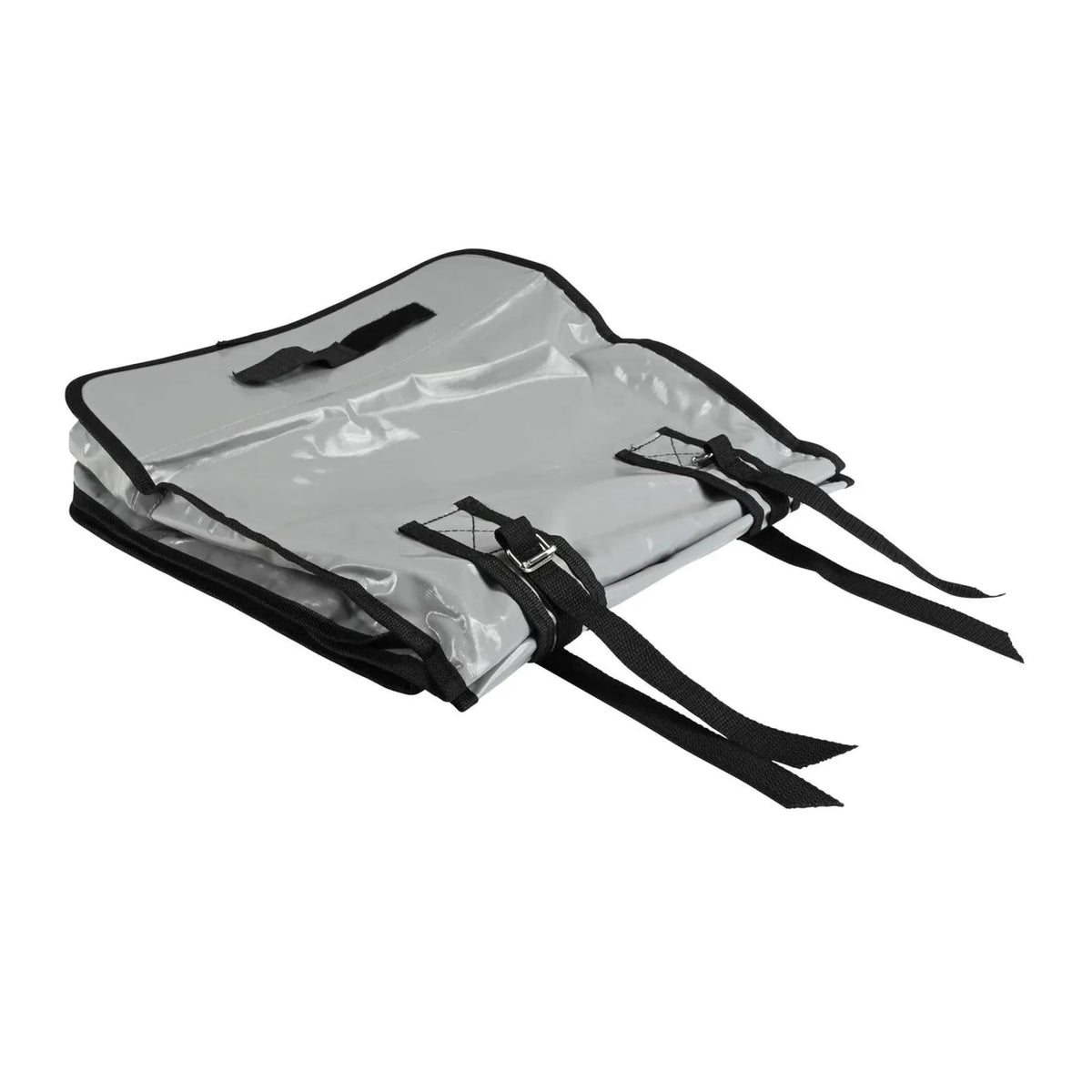 Lastpak Fietstas dubbel 35 ltr bisonyl nardo grijs