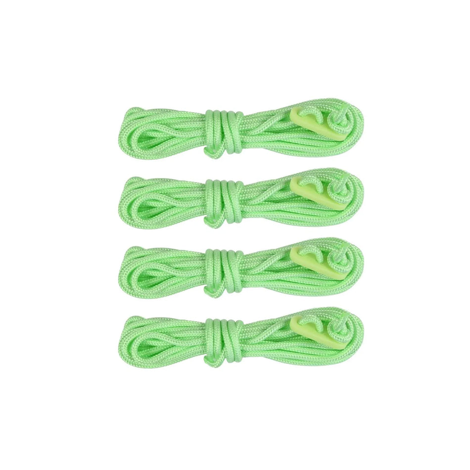 Benson Outdoor Scheerlijn glow in the dark + spanners 4 x 3 mtr