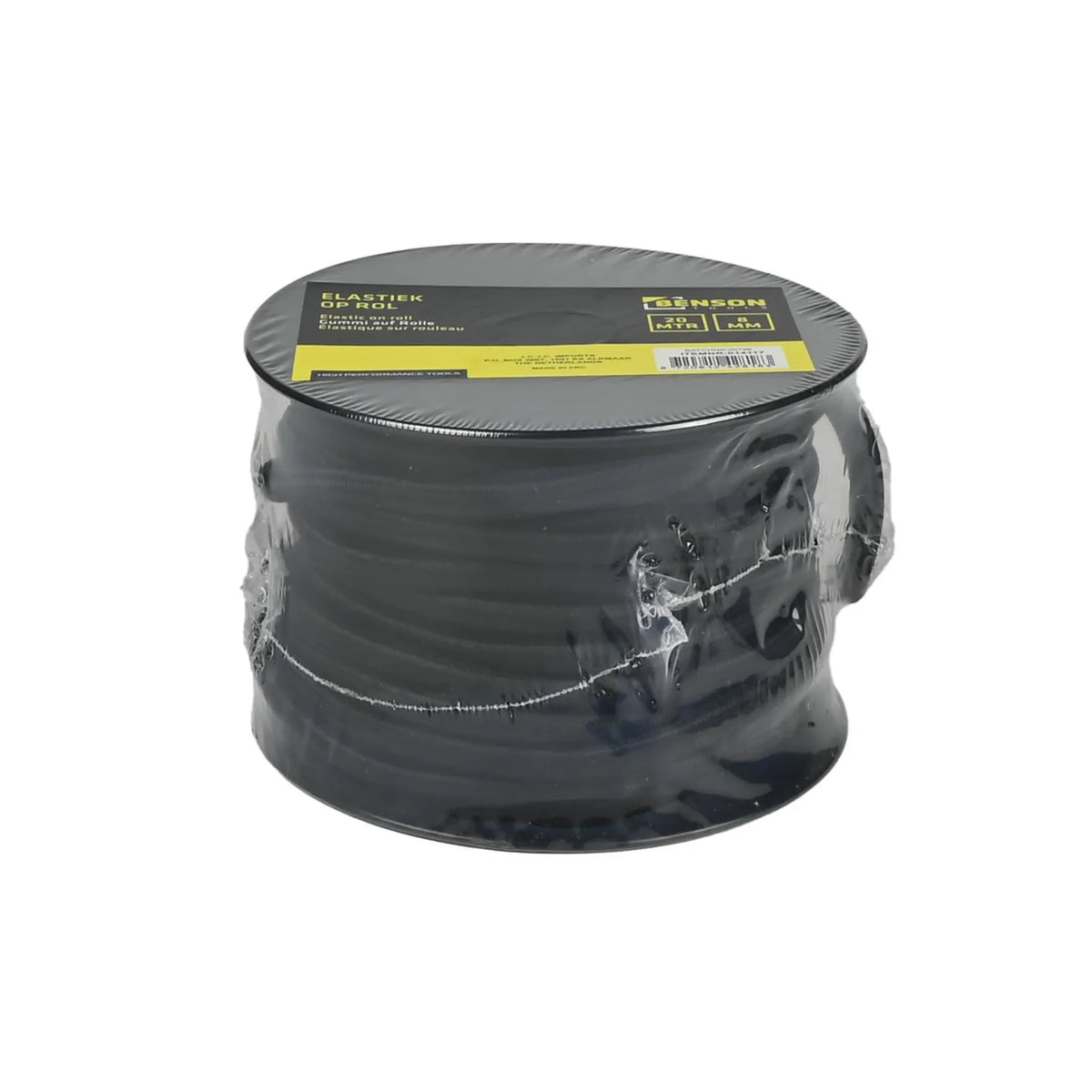 Benson Tools Elastiek 8mm 20m zwart
