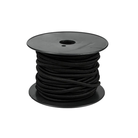 Benson Tools Elastiek op rol 6 mm 25 mtr zwart