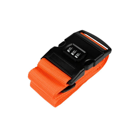 Benson Outdoor Kofferspanband + cijferslot oranje