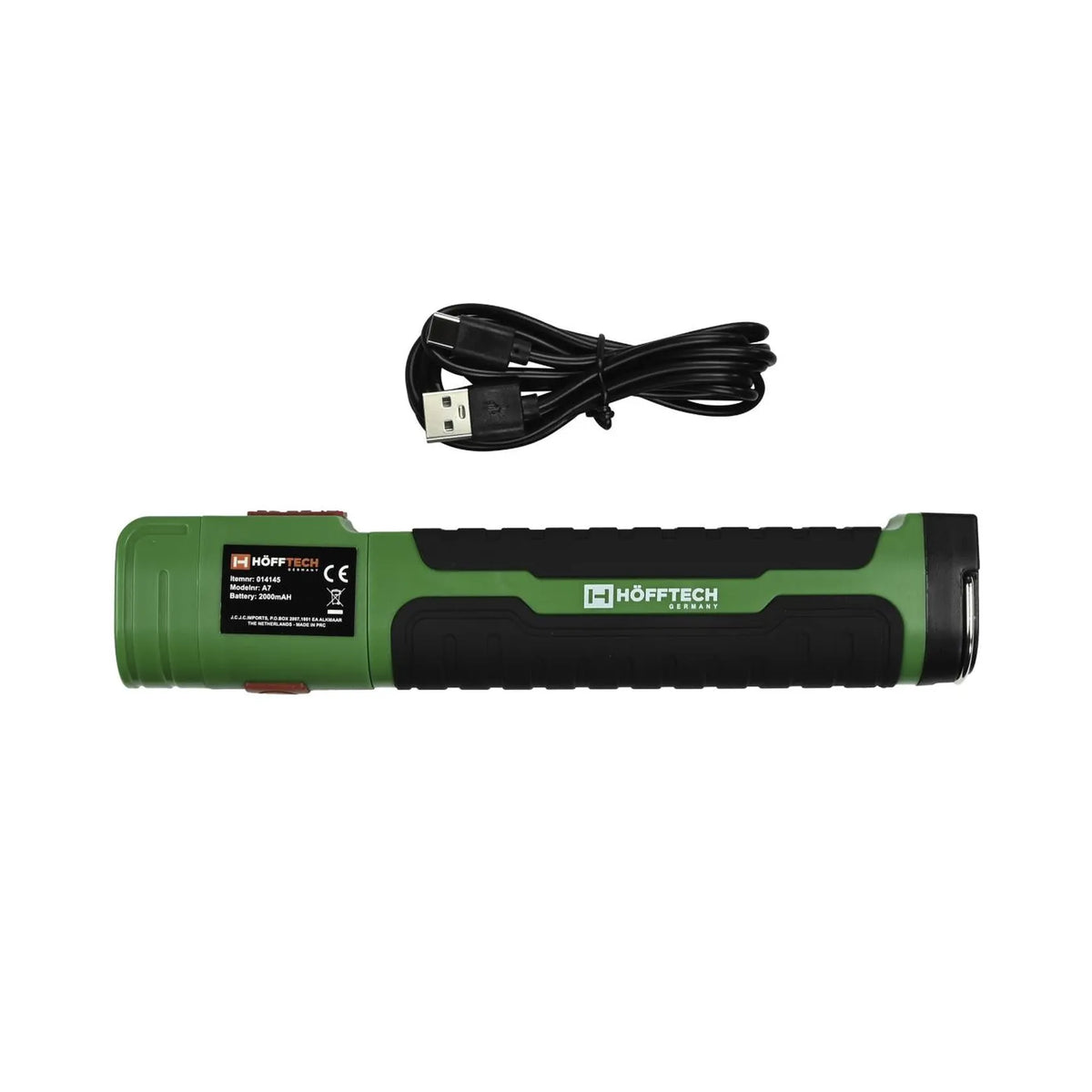 Höfftech Looplamp COB telescopisch oplaadbaar