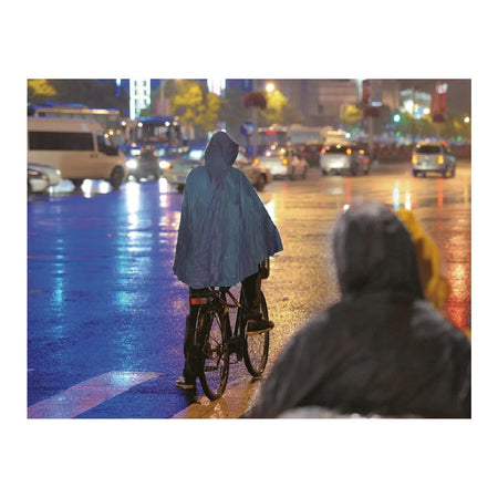 Benson Outdoor Poncho duurzaam lichtblauw