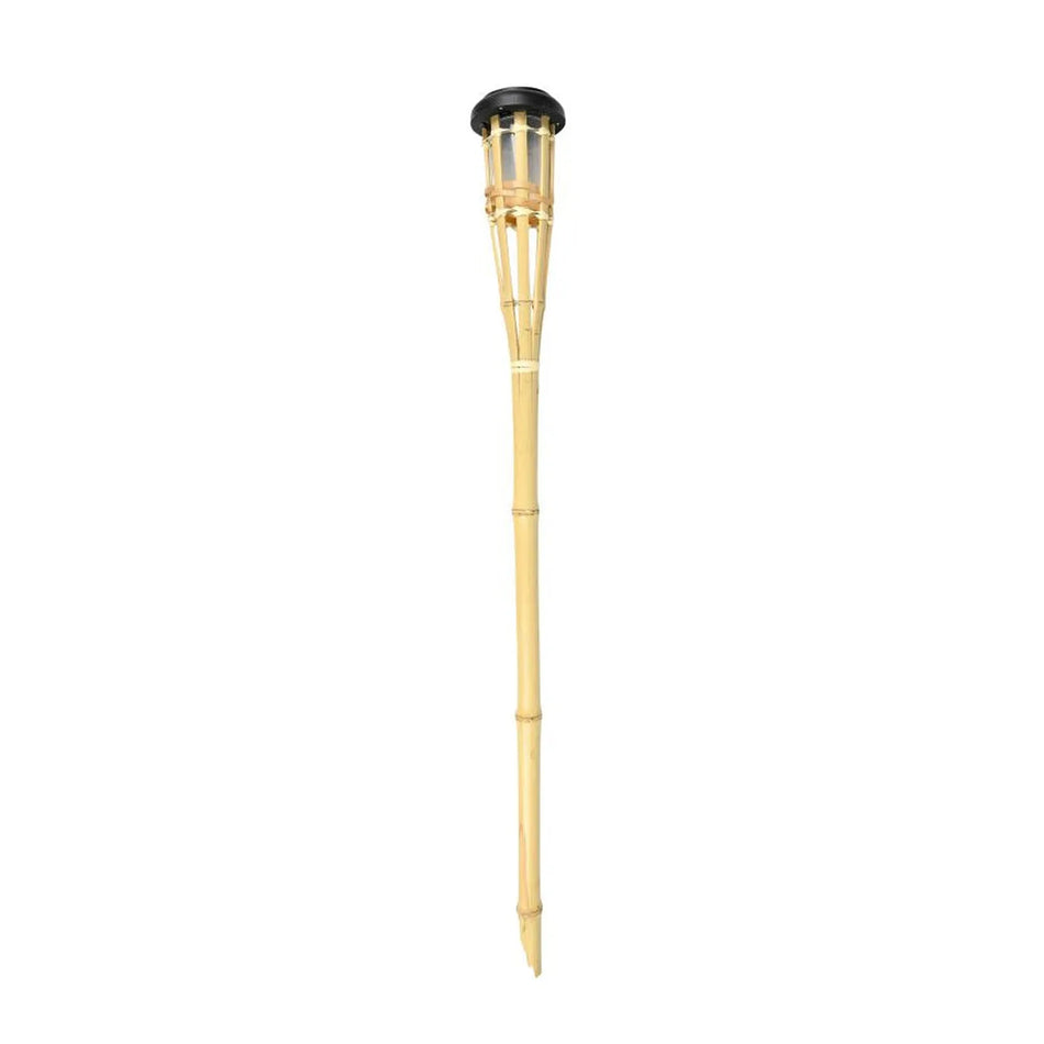 Benson Garden Tuinlamp fakkel bamboe solar 78 cm